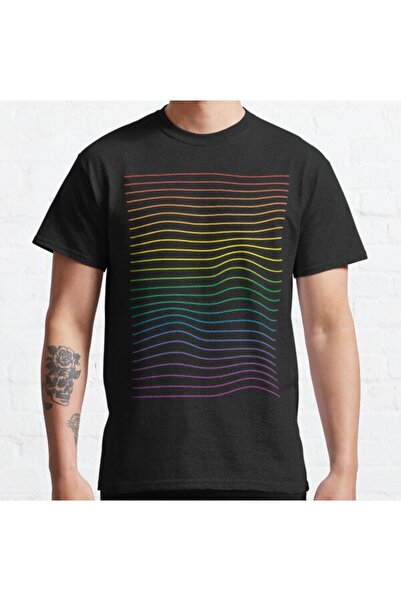 ZOKAWEAR Bol Kalıp Unisex Lgbtq Pride Tasarım Baskılı Tshirt