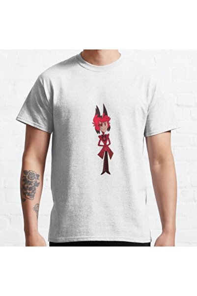 ZOKAWEAR Široka unisex majica Hazbin Hotel Alastor Design Štampano