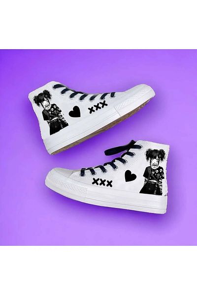 archiepet nou design special xxx pantofi pentru copii cu inimă neagră nebună