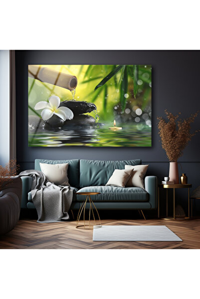 BV DEKOR Διακόσμηση τοίχου από γυαλί Calmness, Εκτύπωση σε σκληρυμένο γυαλί, ...