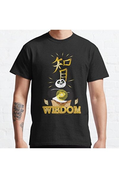 ZOKAWEAR Τυπωμένο μπλουζάκι Loose Fit Unisex Kung Fu Panda Wisdom Po Calligra...