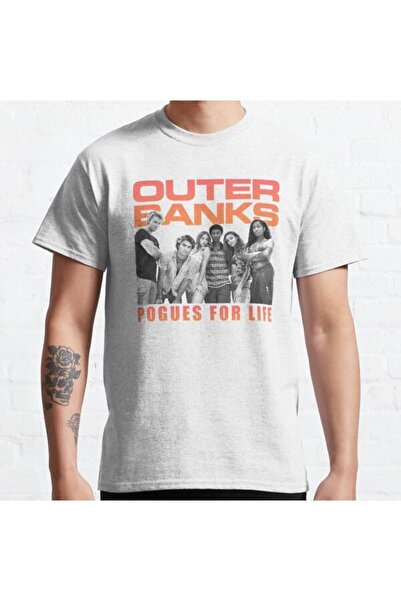 ZOKAWEAR Tricou cu imprimeu unisex Outer Banks Group Shot Pogues For Life Por...