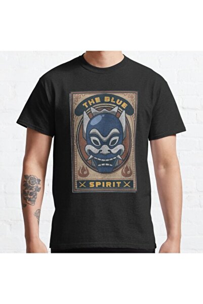 ZOKAWEAR Loose Fit Unisex Avatar: The Last Airbender The Blue Spirit Card Des...