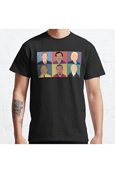 ZOKAWEAR Tricou cu imprimeu unisex, cu design retro, Better Call Saul