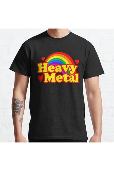 ZOKAWEAR Μπλουζάκι Unisex Mold - Funny Heavy Metal Loose Design Printed Tshirt