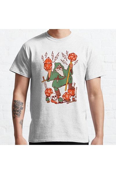 ZOKAWEAR Μπλουζάκι Loose Fit Unisex Master Of Dungeons με στάμπα