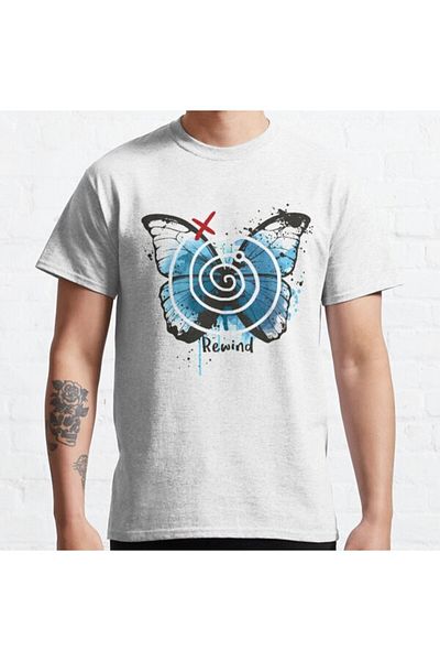 ZOKAWEAR Μπλουζάκι Loose Fit Unisex Rewind Life Is Strange Design Printed Tshirt
