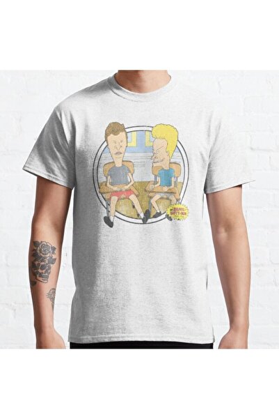 ZOKAWEAR Tricou cu imprimeu unisex, tip Beavis And Butt-head, tip portret cu ...