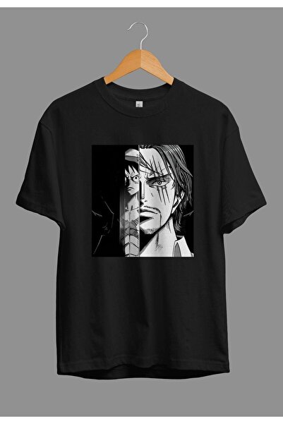 ZOKAWEAR تي شيرت بتصميم مخصص مطبوع عليه شخصية الرسوم المتحركة لوفي وشانكس قطع...