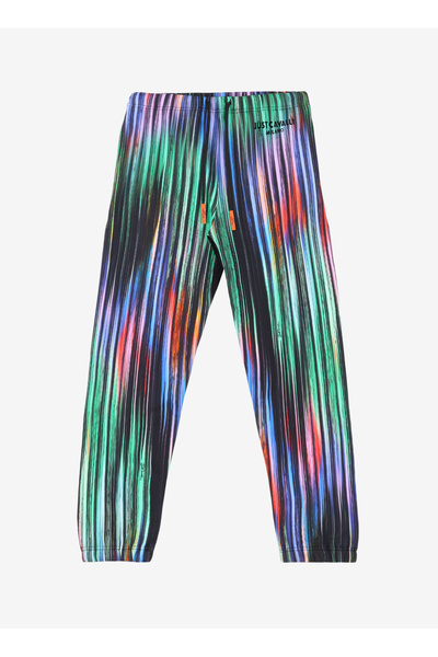 Just Cavalli Çok Renkli Kadın Yüksek Bel Standart Fit Desenli Eşofman Altı 76...