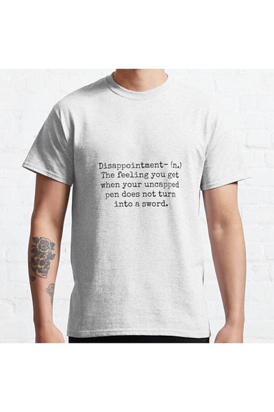 ZOKAWEAR Μπλουζάκι με τυπωμένο σχέδιο Loose Fit Unisex Percy Jackson Disappointment