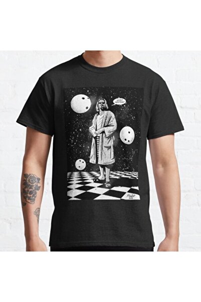 ZOKAWEAR Unisex dizajn Velikog Lebovskog Štampano Labav kroj T-shirt