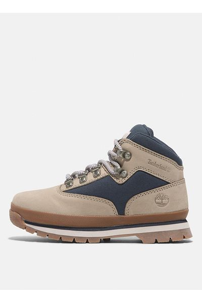 Timberland Ανδρικές δερμάτινες καφέ μπότες - Euro Hiker MID, Lace Up, TB0A6AWXEO21
