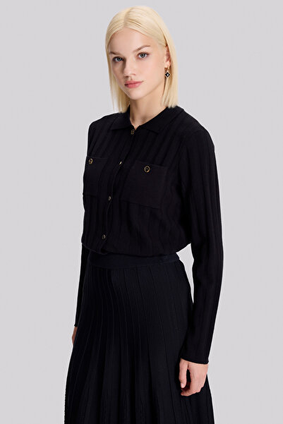 Naramaxx Gömlek Yakalı Triko Hırka