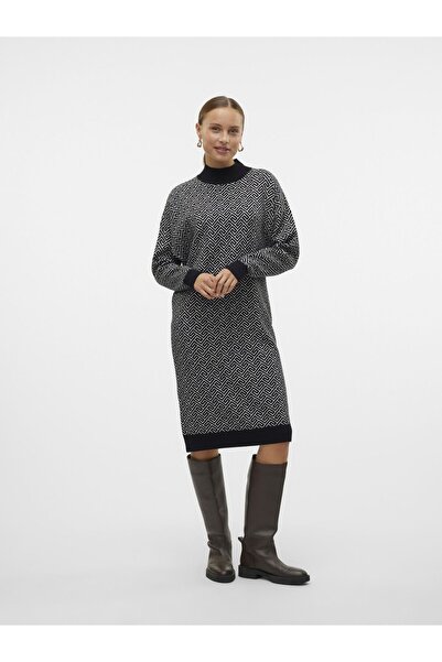 Vero Moda Elbise VMARIA Orta Elbiseler