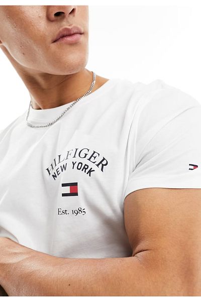 Tommy Hilfiger LOGO EMBROIDERY SLIM FIT T-SHIRT