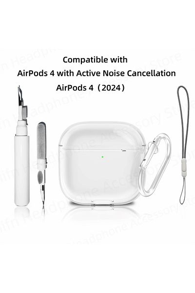 Choice For Airpods 4 4 In 1 [4 In 1] Case For Airpods 4 With Active Noise Cancellation/2024 New Airpods 4 C