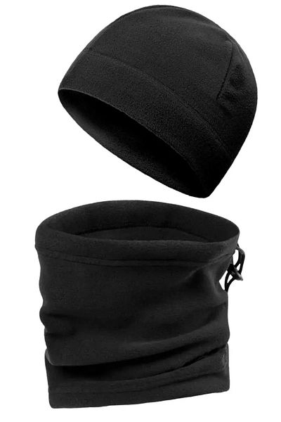 Eke Set of 2 Cold-Proof Polar Neck Collar and Beanie