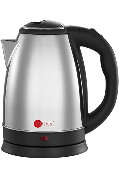 Afra Electric Kettle, 1500W, 1.8L, Stainless Steel Body with Automatic Cut-Of...