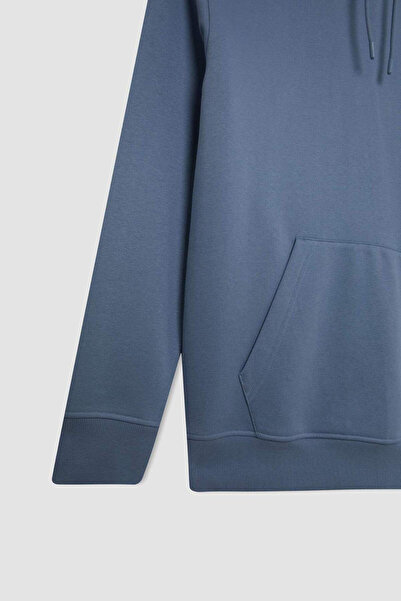 DeFacto Регулярний крій, капюшон, м'яка підкладка, кишені-кенгуру, базовий прямий світшот (25 AU)