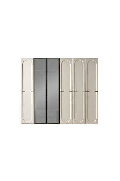 CaddeYıldız Monart 6 Kapılı Gardrop