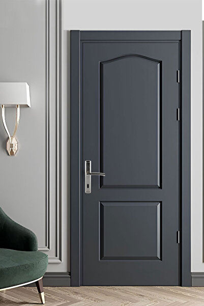 Badem10 Armoni Oda Kapı Kolu Nikel İnox Aynalı Sağa Sola Uygun Ön Arka Oda Kapısı 1 Takım