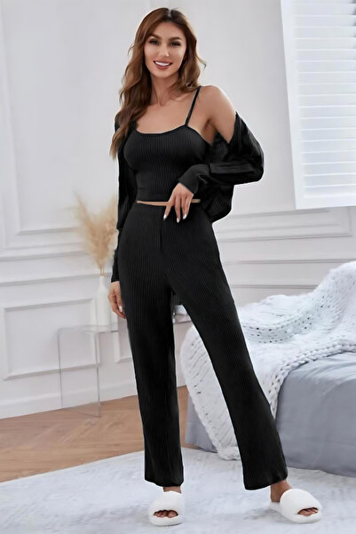 Good Miss Siyah Gecelik Takım