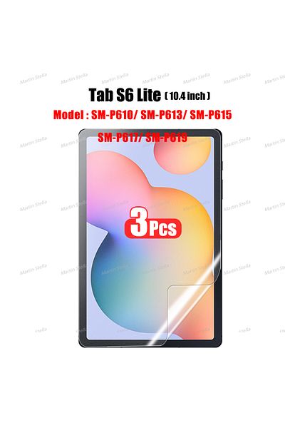 Choice واقي شاشة من 3 قطع من الورق الملمس لجهاز Tab S6 Lite من سامسونج جالاكسي تاب S7 S8 S9 بلس ألترا A9