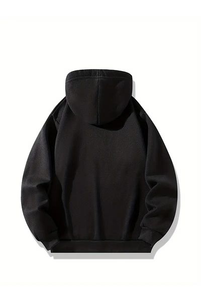 Karatopak Unisex 3-Piece Hooded Kangaroo Pocket Oversize Sweatshirt