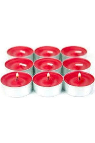 5DM T-light Candle Red Color Tea Light Candle 50 Pieces