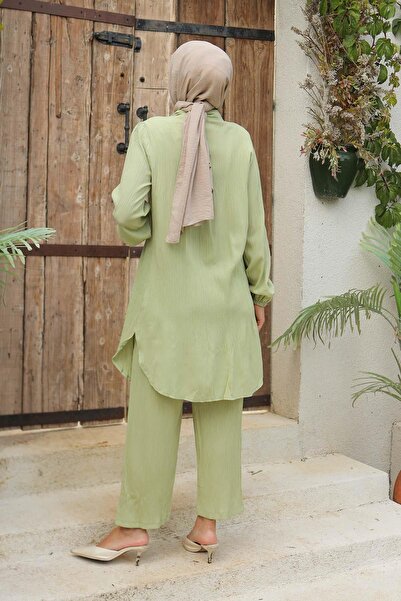 MİSSKAYLE Gathered Λεπτομερές Σετ μέντας Hijab