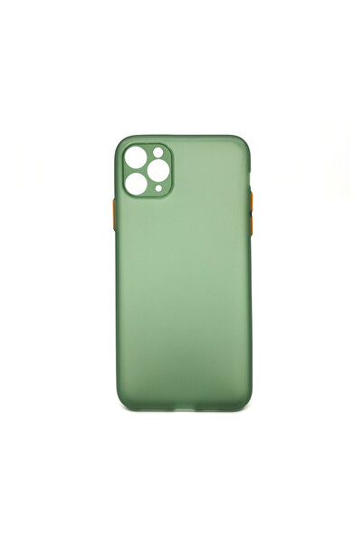 Nettech Apple Iphone 11 Pro Uyumlu Ultra Slim Arka Koruma Kılıf - Yeşil