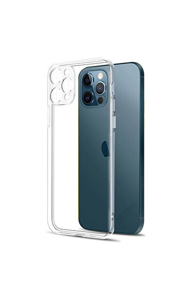 Nettech İphone 12 Pro Max Uyumlu Lüx Seri Kamera Korumalı Arka Koruma Kılıf -...