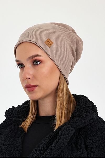 Butikgiz Milk Coffee Openable Unique Comfortable Ultra Soft Stretchy Trendy 4 Seasons Camisole Bandana Beanie