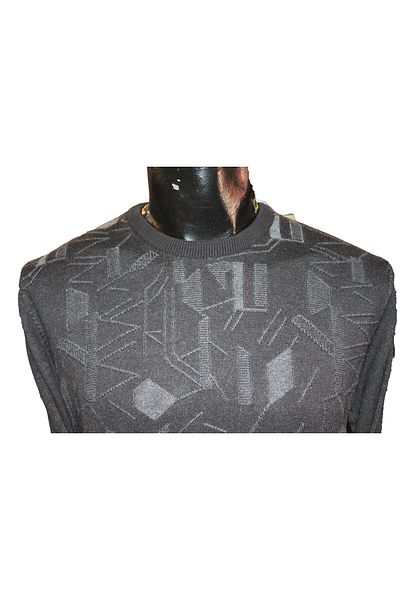Diandor Men's Crew Neck Knitwear Sweater 2325065
