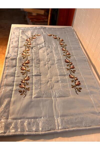 Vinezza Home Collection Çeyizlik 6 Parça Çiçek Nakışlı Etamin İşleme Seccade ...