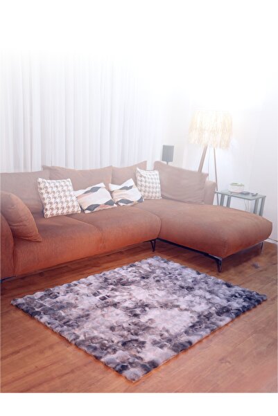 Tappeto Rex Tavşanı Bubble Post Halı Multi Gri