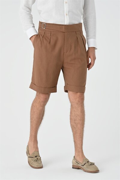 Antioch Ανδρικό σορτς με λεπτομέρεια Camel Buckle