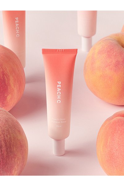 Peach C Peach Glow Makeup Base - Moisturizing & Radiant Pearl Powder Makeup Base (35ml)