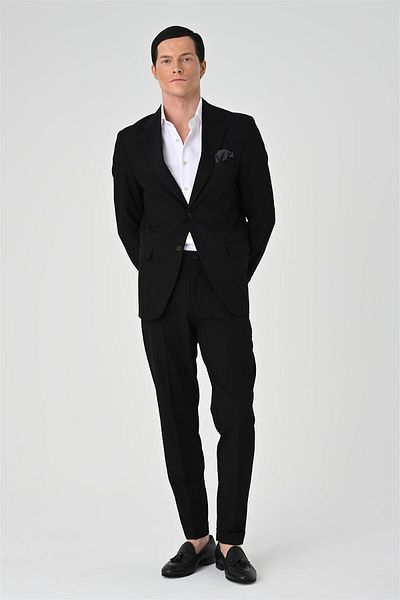 Antioch Black Slim Fit Men's Set