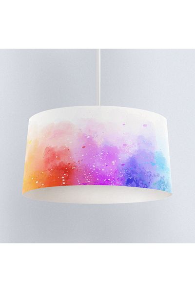 3D ELSE HALI Rainbow Patterned Girl's Pendant Chandelier Model