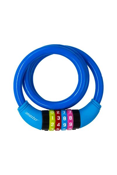 Master 500950   Combination Bicycle Lock 12mm X 80cm