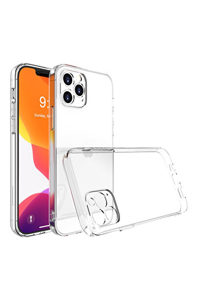 Nettech Apple Iphone 14 Pro Uyumlu Lüx Seri Arka Koruma Kılıf - Şeffaf