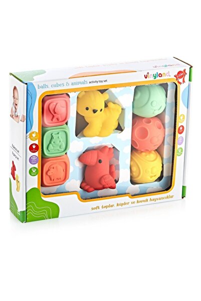 Erpa Oyuncak Oyuncak Vinyland 8'li Aktivite Seti Soft Toplar