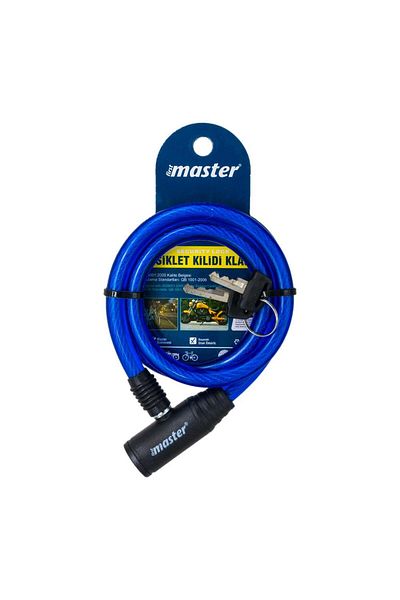 Master 500941   Bicycle Lock with Key 10mm X 80cm