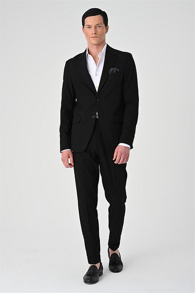 Antioch Black Slim Fit Men's Set