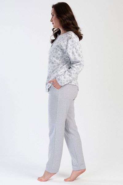shefox Set de pijamale pentru femei Battal Winter Placket - Vieneta