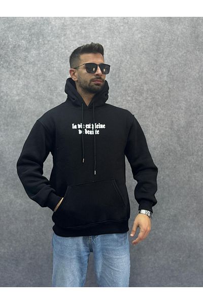 Jacob Jack Back Printed Hooded Sweatshirt