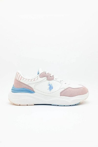 U.S. Polo Assn. Tenis 4w Blossom 4pr alb catifelat