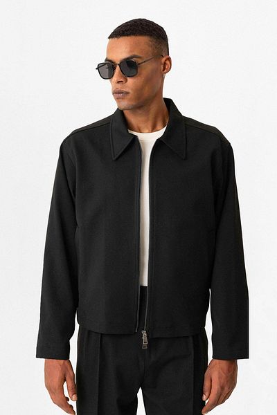 Antioch Black Spring Men's Coat